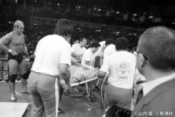 アントニオ猪木、ハルク・ホーガン（1983年6月2日、IWGP優勝決定戦）