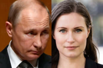 プーチン大統領、フィンランドのサンナ・マリン首相