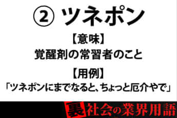 裏社会の業界用語