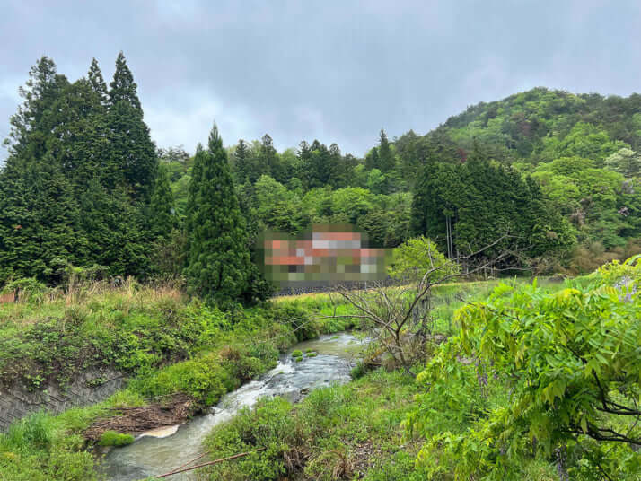 A氏が住んでいた一軒家