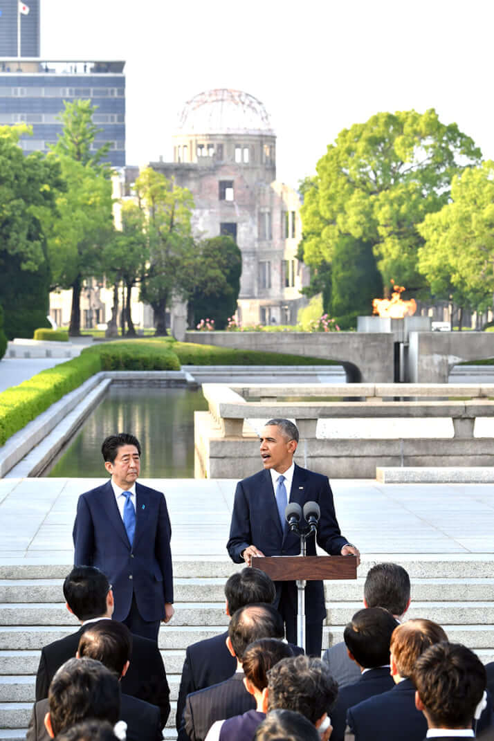 安倍晋三、バラク・オバマ