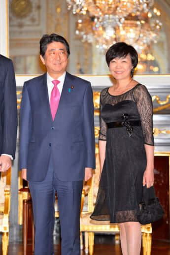 安倍昭恵、安倍晋三