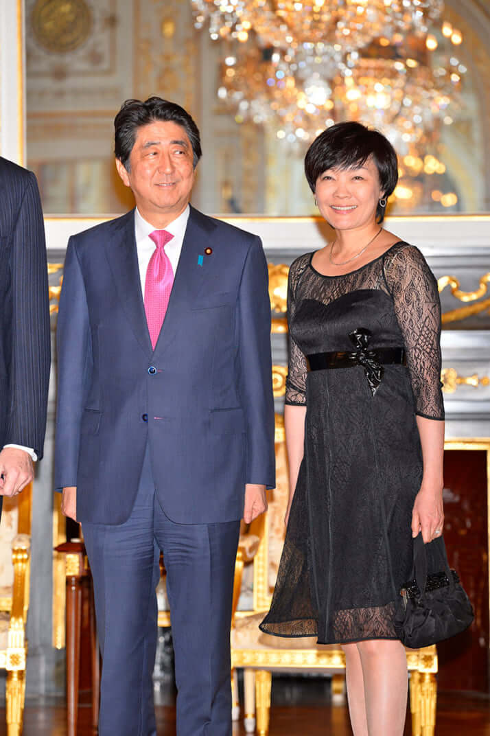 安倍昭恵、安倍晋三