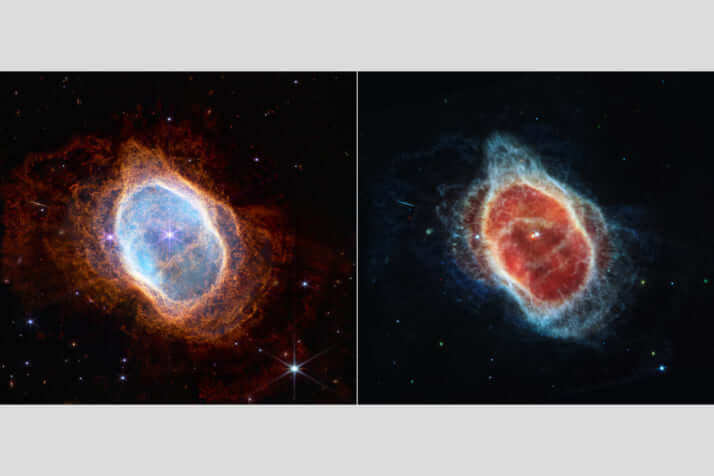 Southern Ring Nebula／サザンリング星雲〈NGC 3132〉／ジェイムズ・ウェッブ宇宙望遠鏡が撮影