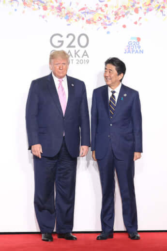 【写真特集】安倍晋三、ドナルド・トランプ