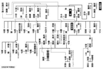 安倍・岸・佐藤家系譜