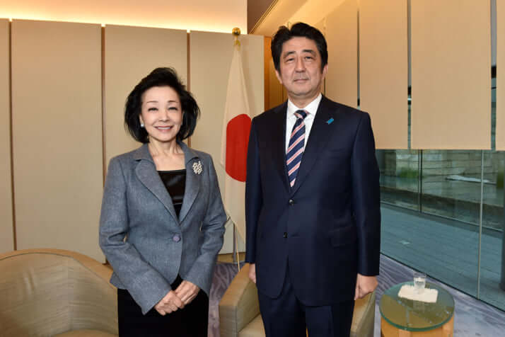 安倍晋三、櫻井よしこ