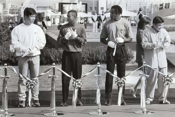 野茂英雄、タイガーウッズ、カールルイス、丸山茂樹