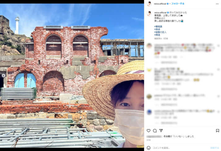 高島礼子のInstagramより