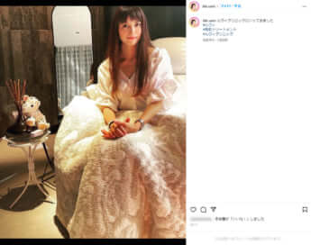 上原多香子のInstagramより