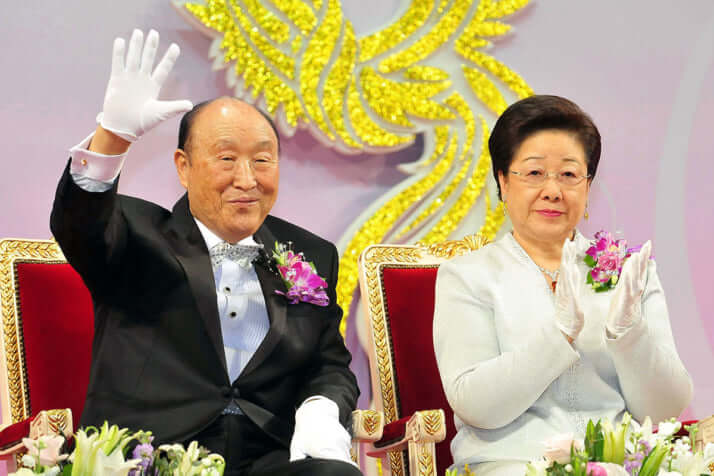 文鮮明、韓鶴子