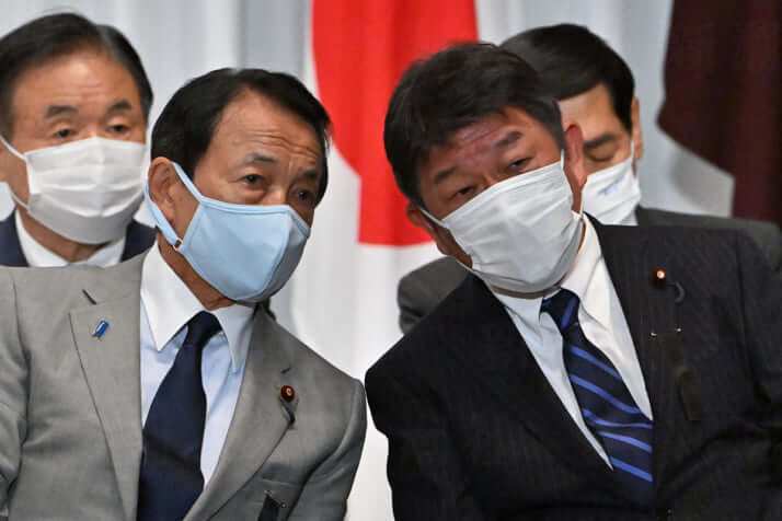 麻生太郎、茂木敏充