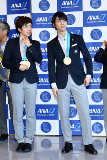 小平奈緒、羽生結弦