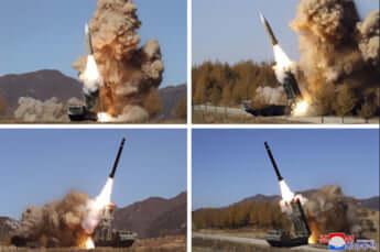 ミサイルを発射する北朝鮮_1