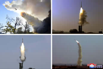 ミサイルを発射する北朝鮮_2