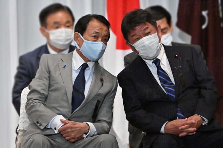 麻生太郎、茂木敏充