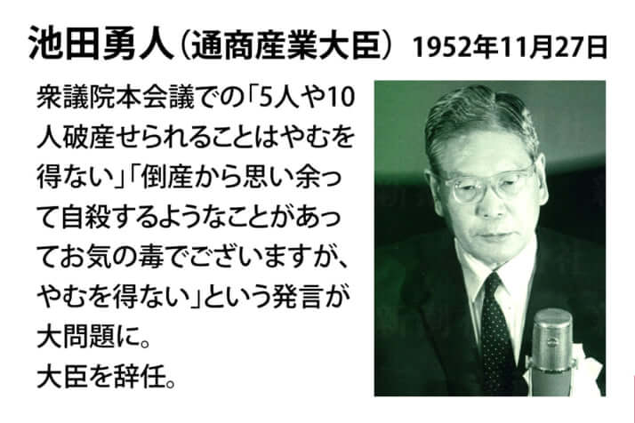 池田勇人／その一言が命取り！　歴史を動かした問題発言〈20世紀編〉