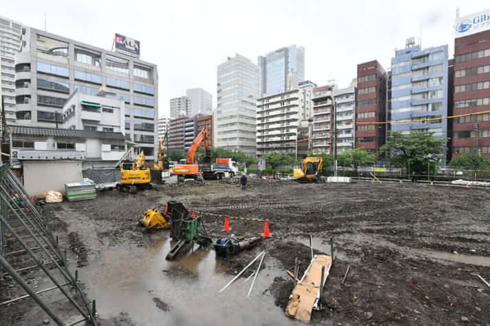 「海喜館」跡地