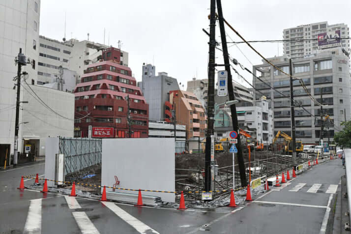 「海喜館」跡地