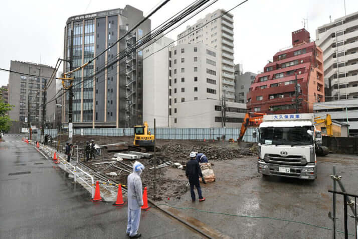 「海喜館」跡地