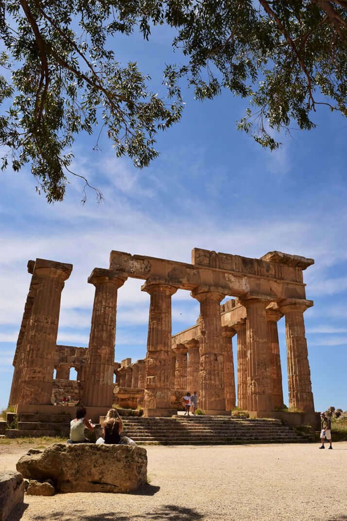 シチリアのセリヌンテ神殿跡