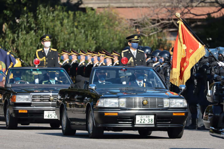 皇宮警察本部年頭視閲式（2023年）