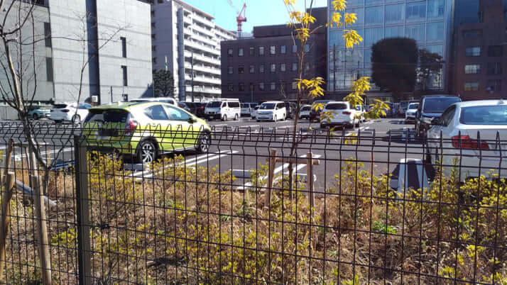 旧日テレ麹町社屋跡地