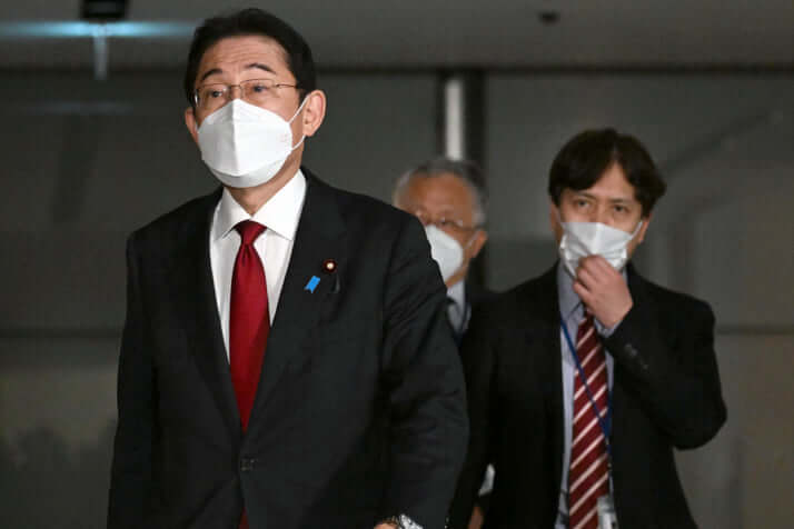 岸田文雄、荒井勝喜