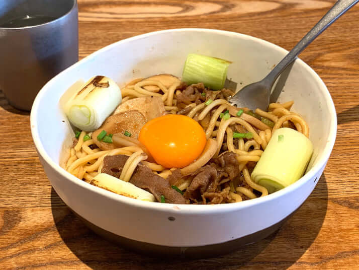 寿喜焼牛肉意麺
