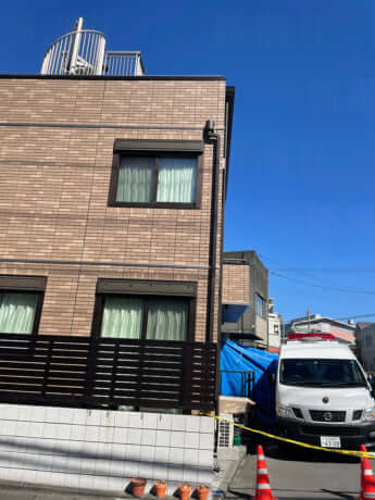 土屋勇貴容疑者宅