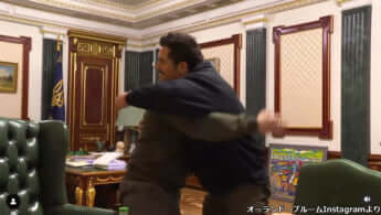 ゼレンスキー、オーランド・ブルーム