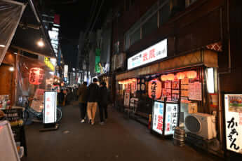 銀座の夜