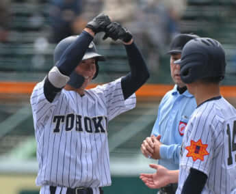 センバツで議論を呼んだ東北高校選手による“ペッパーミル”