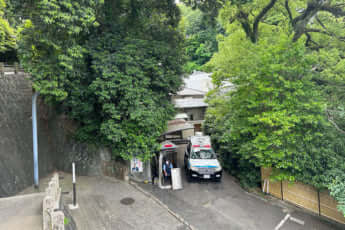 広島市南区の比治山神社近くにある岸田首相の自宅