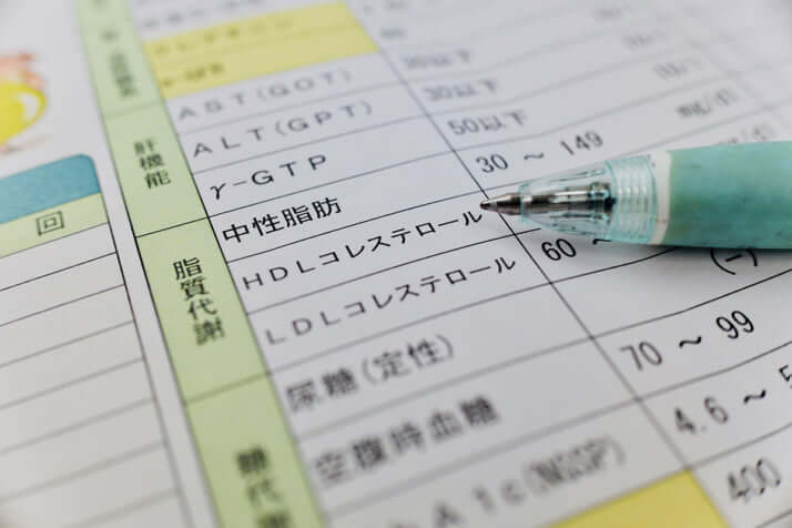 コレステロール値イメージ