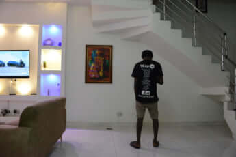 大金を稼いだヤフーボーイの自宅