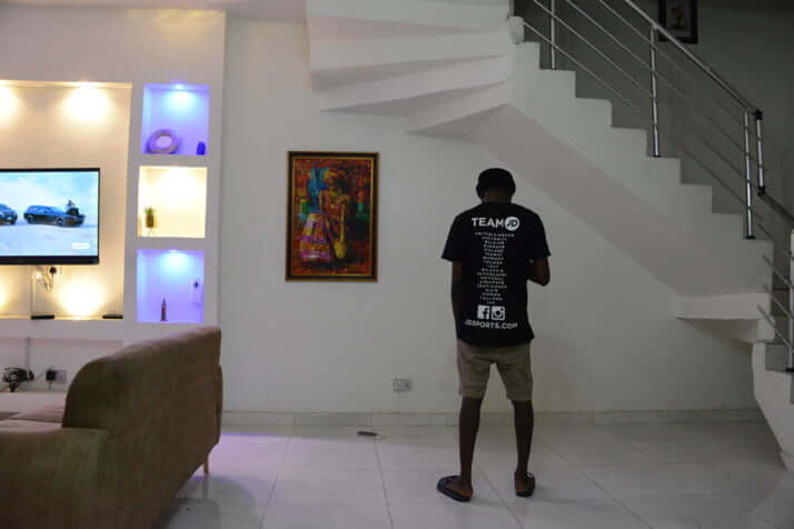 大金を稼いだヤフーボーイの自宅