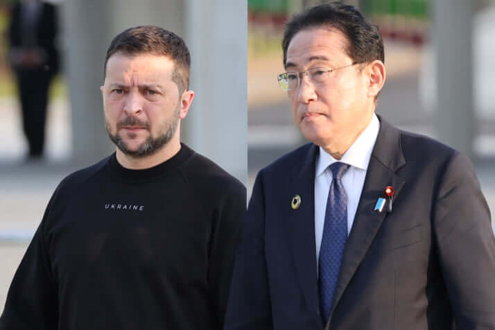 ゼレンスキー大統領、岸田文雄