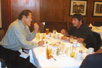 橋本真也、アントニオ猪木