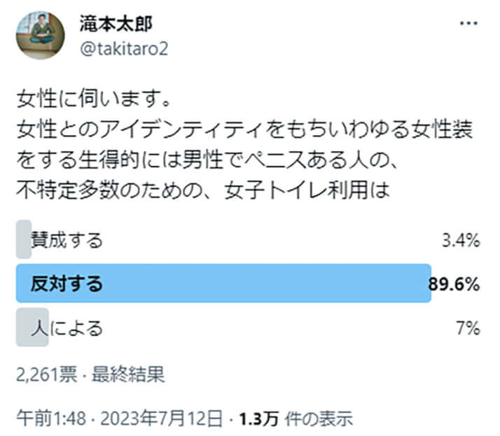 滝本太郎弁護士のTwitterより