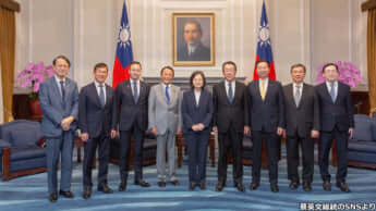 蔡英文、麻生太郎