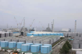 福島第1原発の処理水保管タンク