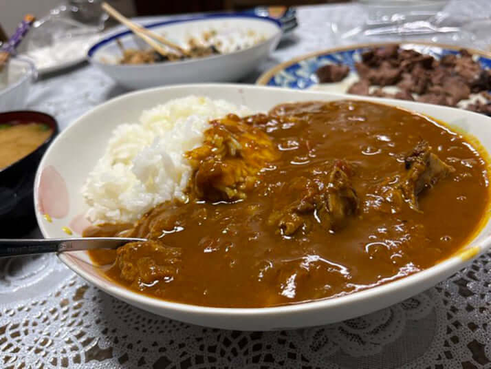 イノシシカレー