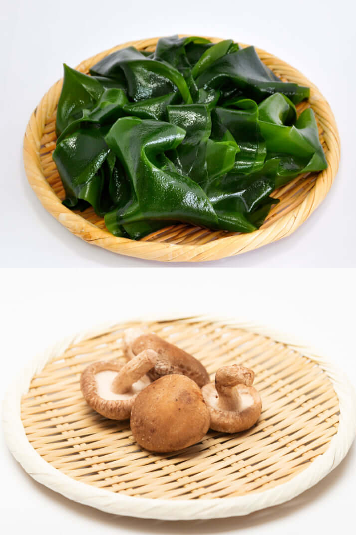 わかめ、しいたけイメージ