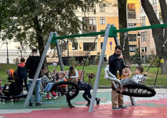 キーウ市の公園