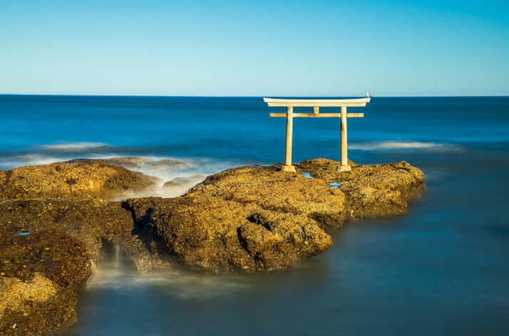 磯前神社の鳥居イメージ