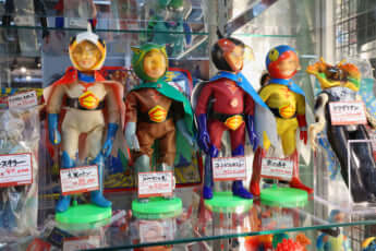 科学忍者隊ガッチャマン　みみずくの竜　ソフビ　面トレ　中嶋製作所　ジャンク品 科学忍者隊ガッチャマン みみずくの竜 ソフビ 面トレ 中嶋製作所