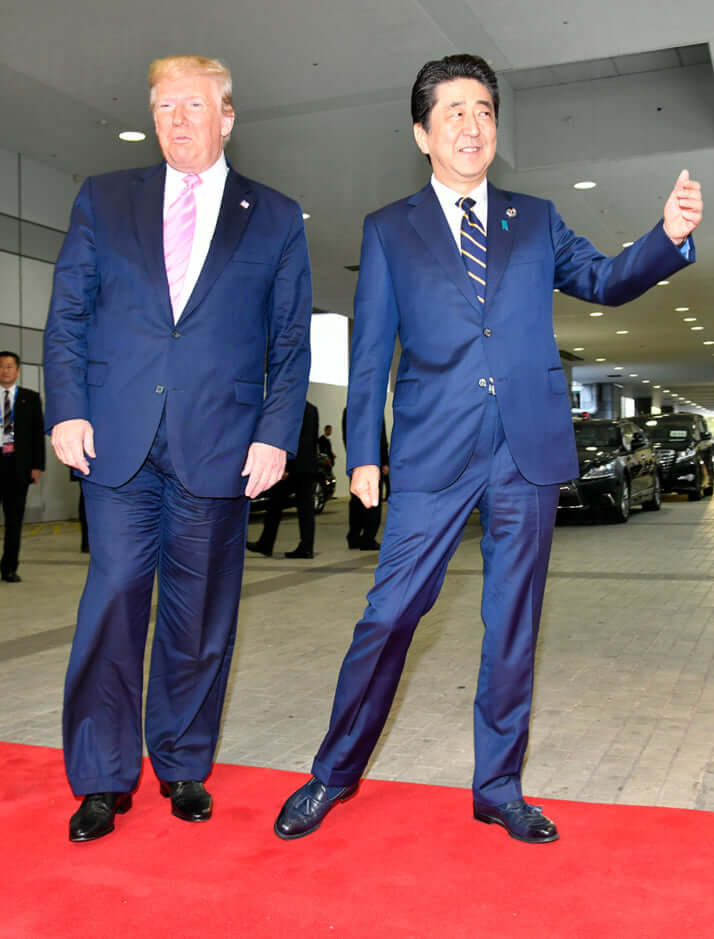 ドナルド・トランプ、安倍晋三