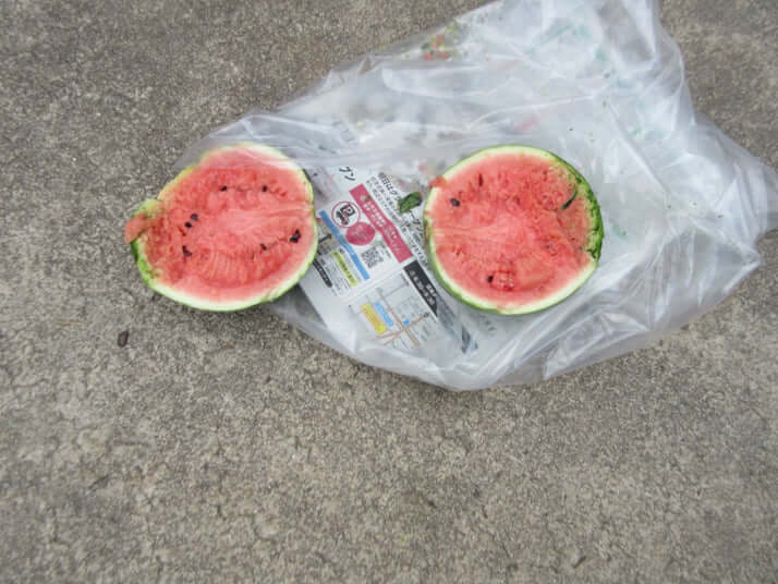 スイカ割り