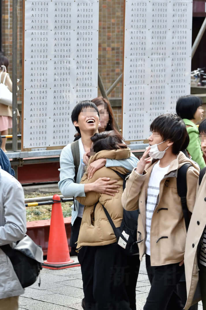 東京大学の合格発表